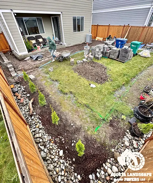 Paver Patio & Retaining Wall Installation